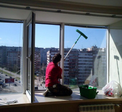 Мытье окон в однокомнатной квартире Нефтеюганск